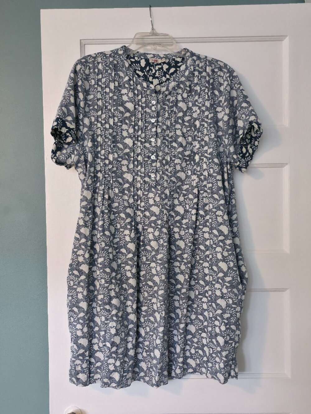 Faherty Gemina Dress in 100% Linen